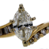.98 ct. Marquise Cut Bridal Set Ring #2