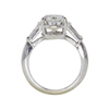 2.71 ct. Pear Cut 3 Stone Ring, I, SI2 #4