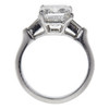 3.1 ct. F SI1, Emerald Cut Engagement Ring and De Beers Eternity Band #4