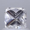 0.95 ct. Radiant Cut 3 Stone Ring, G, SI1 #2