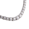 Round Cut Diamond Riviera Necklace, GIA 0.54 ct. Center Stone, E, SI1 #2