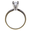 0.74 ct. Princess Cut Solitaire Ring, G-H, VS1 #3