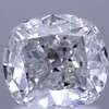 1.640 ct. Cushion Cut F- I1  Halo Henri Daussi Ring, Henri Daussi Black Diamond Wide Pave Ring #1