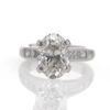 3.03 ct. Oval Cut Solitaire Ring #1