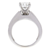 1.51 ct. Round Cut Bridal Set Ring, H, I1 #4
