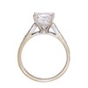 3.01 ct. Modified Cushion Cut Solitaire Ring, F, SI1 #4