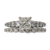 1.02 ct. Radiant Cut Bridal Set Ring, I, SI1 #3