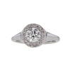 0.75 ct. Round Cut Solitaire Ring, H-I, VS2 #1