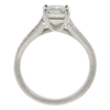 1.11 ct. Square Modified Cut Bridal Set Tiffany & Co. Ring, H, VVS2 #4