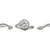 1.70 ct. Round Cut Bridal Set Ring, D, SI1 #3