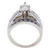 0.83 ct. Marquise Cut Solitaire Ring, H, SI1 #3