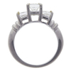 0.75 ct. Princess Cut Bridal Set Ring, H-I, SI1-SI2 #3