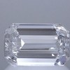 1.00 ct. Emerald Cut Solitaire Ring, D, SI1 #2