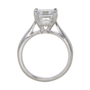 3 ct. Emerald Cut Solitaire Ring, F, SI1 #4