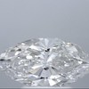 2.02 ct. Marquise Cut 3 Stone Ring, H, I1 #1