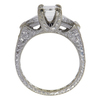 2.06 ct. Emerald Cut 3 Stone Ring, H, SI1 #4