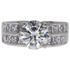 2.15 ct. Round Cut Solitaire Ring, I, I2 #3