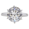 5.05 ct. Round Cut Solitaire Ring, G, VS2 #3