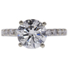 2 ct. Round Cut Solitaire Ring, H, SI2 #3