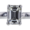 1.21 ct. Emerald Cut Bridal Set Ring, G, VVS1 #4