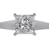 2.01 ct. Princess Cut Solitaire Ring, I, VS2 #1