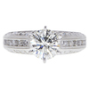 1.53 ct. Round Cut Solitaire Ring, K, I1 #3