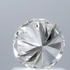 1.01 ct. Round Cut Central Cluster Ring, K, VS2 #2