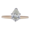 1.18 ct. Pear Cut Solitaire Ring, J, VS1 #3