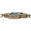 Van Cleef & Arpels Vintage Alhambra bracelet, 5 motifs, 18K Yellow Gold and Agate #3