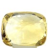 10.79 ct. Cushion Cut 3 Stone Ring, Yellow, SI1 #2