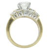 1.85 ct. Round Cut Bridal Set Ring, J, I2 #4