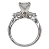 1.53 ct. Princess Cut Solitaire Ring, H, SI1 #4