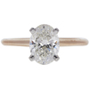 1.51 ct. Oval Cut Solitaire Ring, H, VS2 #1
