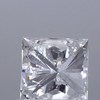 0.96 ct. Princess Cut Central Cluster Ring, E, SI2 #2