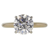 2.13 ct. Round Cut Solitaire Ring, G, I1 #3