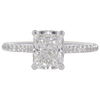 1.50 ct. Radiant Cut Solitaire Ring, F, VVS2 #3