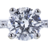 0.95 ct. Round Cut Solitaire Ring, E-F, I1 #1