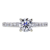 0.97 ct. Round Cut Solitaire Ring #3