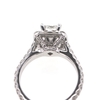 1.00 ct. Princess Cut Central Cluster Ring #3