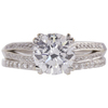 2.04 ct. Round Cut Solitaire Ring, D, SI2 #3