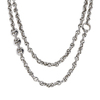 18k and Diamond Hoorsenbuhs Open Link Necklace.42 inch. #1
