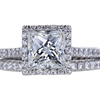 1.65 ct. Princess Cut Bridal Set Tiffany & Co. Ring, F-G, VVS2-VS1 #1