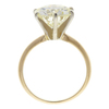 3.87 ct. Round Cut Solitaire Ring, M-Z, VS1 #4