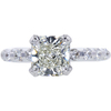 1.28 ct. Cushion Cut Solitaire Ring, I, VS1 #3