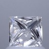 1.02 ct. Princess Cut Solitaire Ring, F, SI2 #2