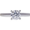 1.02 ct. Round Cut Solitaire Ring, F, I1 #2