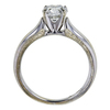 0.91 ct. Round Cut Bridal Set Ring, H-I, SI2-I1 #3