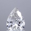 1.0 ct. Pear Cut Solitaire Ring, H, SI1 #1