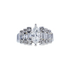 1.02 ct. Marquise Cut Solitaire Ring, H, SI2 #3