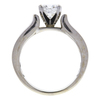 1.3 ct. Cushion Modified Cut Solitaire Ring, F, VS1 #4